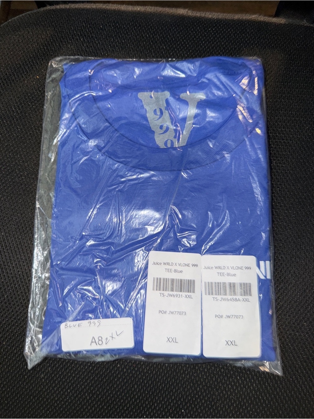 VLONE Blue Graphic Crewneck Tee